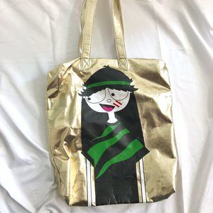 Marc by Marc Jacobs Miss Marc Metallic Gold Tote